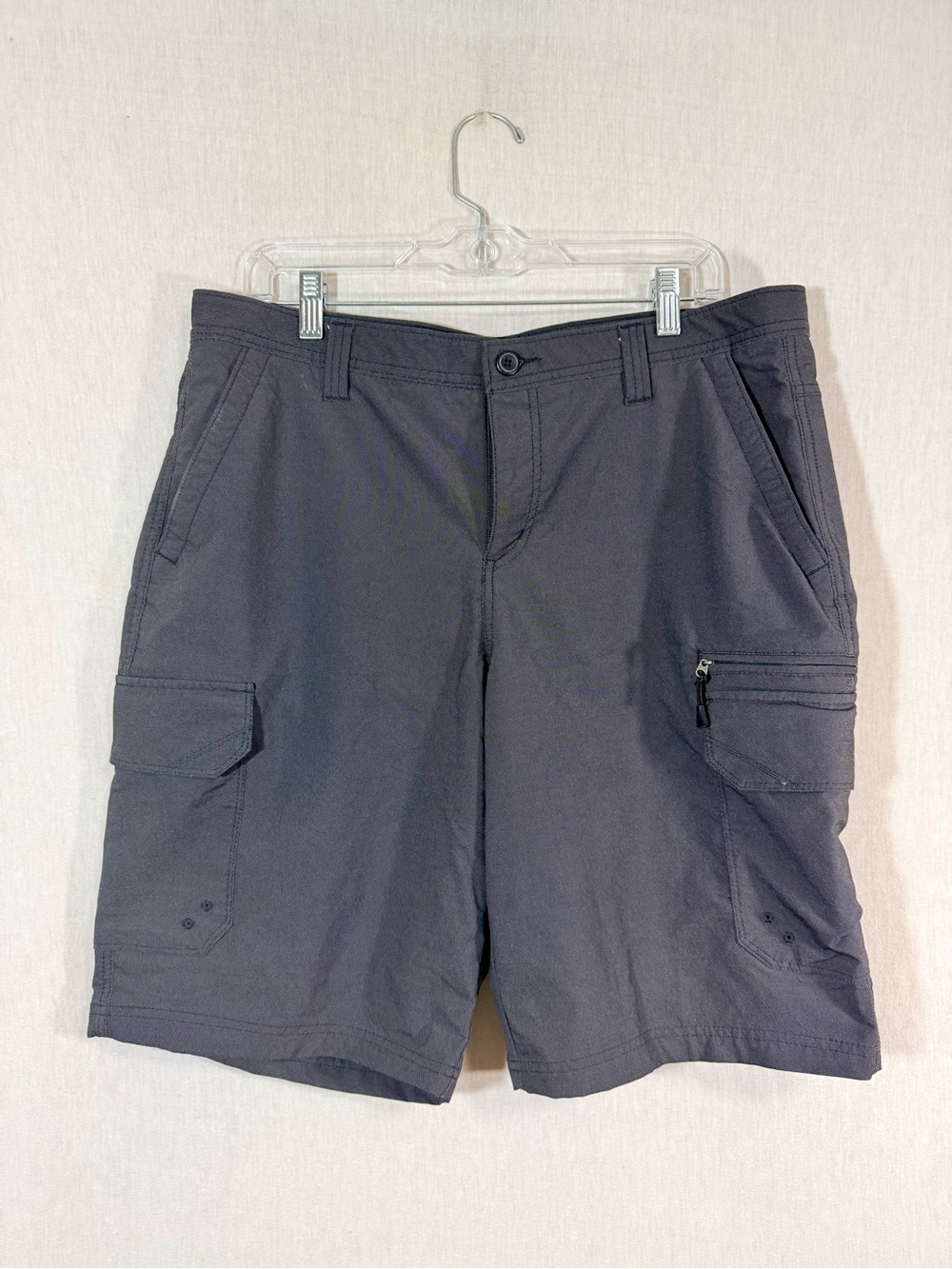 George size 36 Men’s Charcoal Gray Cargo Shorts